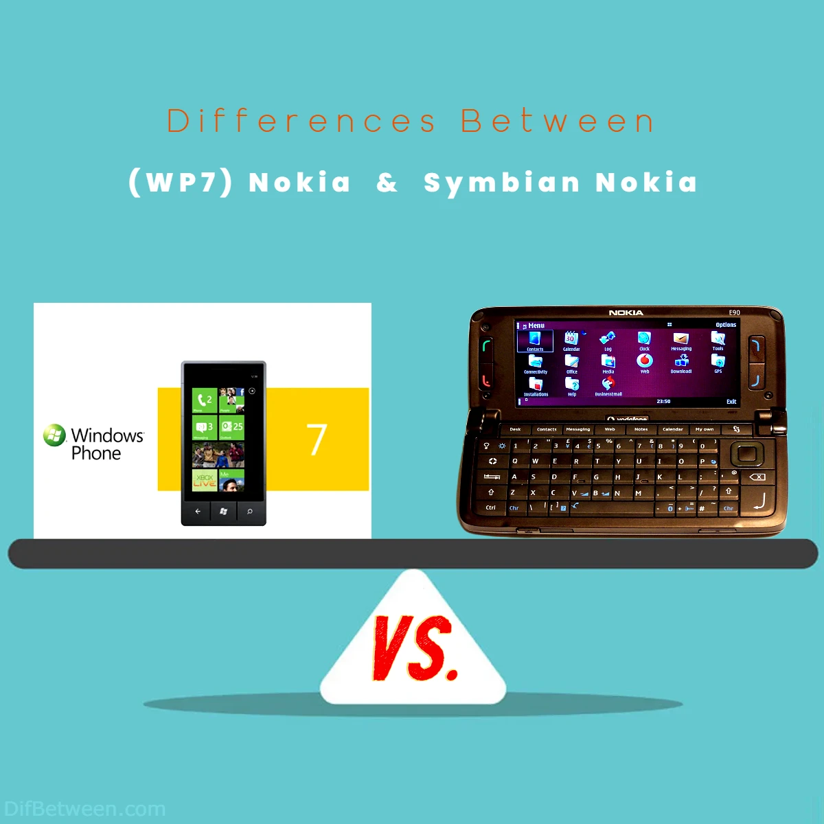 Differences Between Windows Phone 7 (WP7) Nokia vs Symbian Nokia