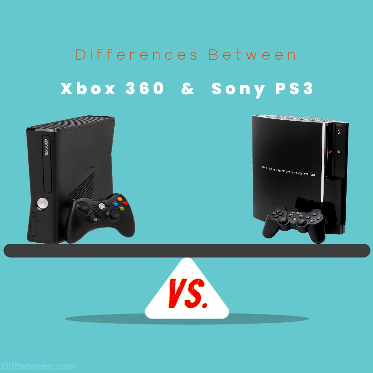 Differences Between Xbox 360 vs Sony PS3