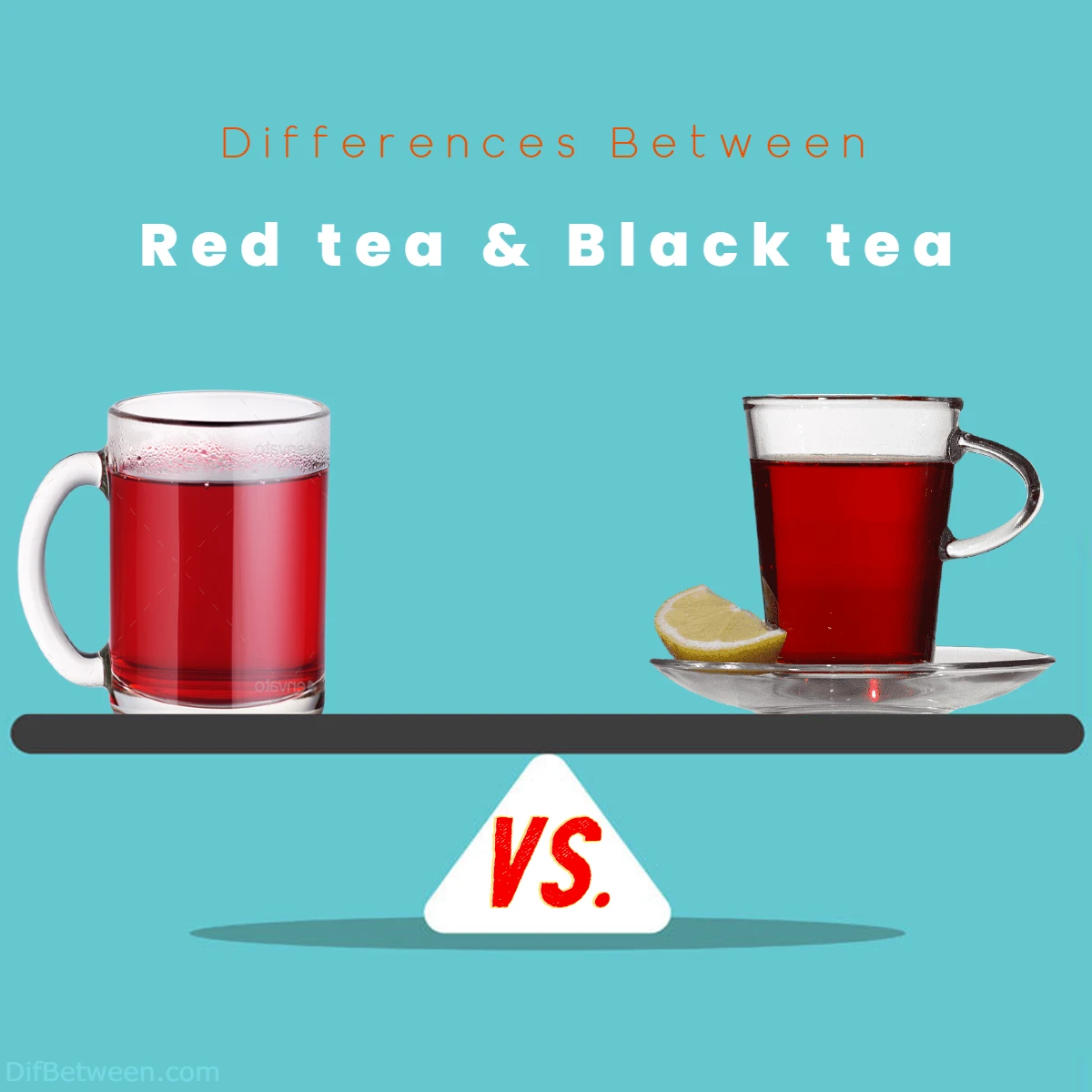 Difference Between Black Tea and Red Tea