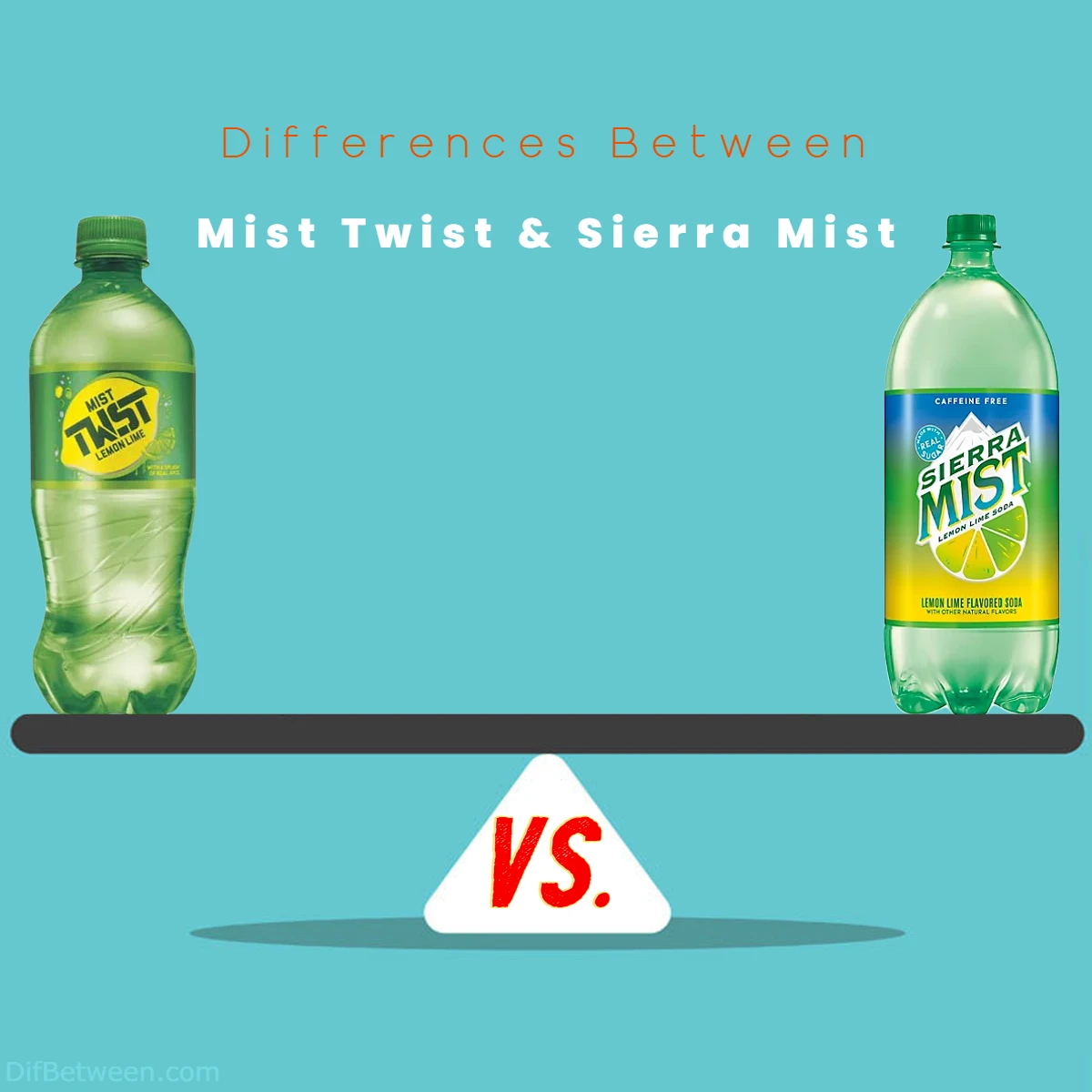 Difference Between Sierra Mist and Mist Twist