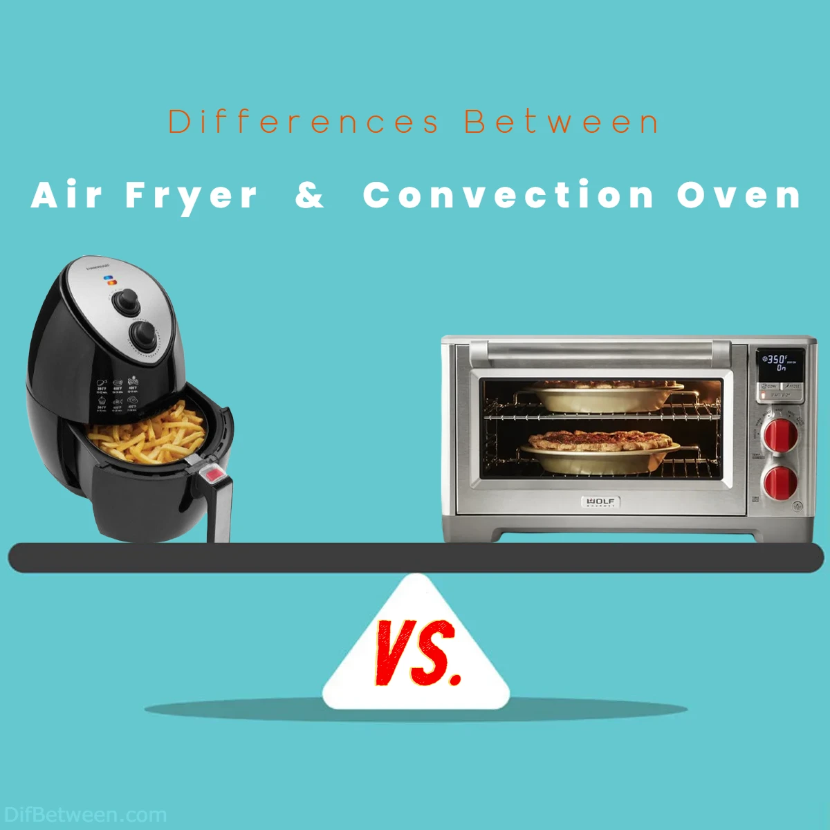 Differences Between Air Fryer vs Convection Oven