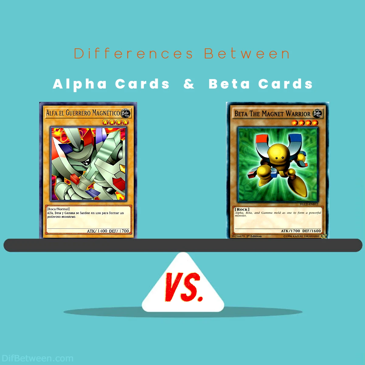 Differences Between Alpha Cards vs Beta Cards