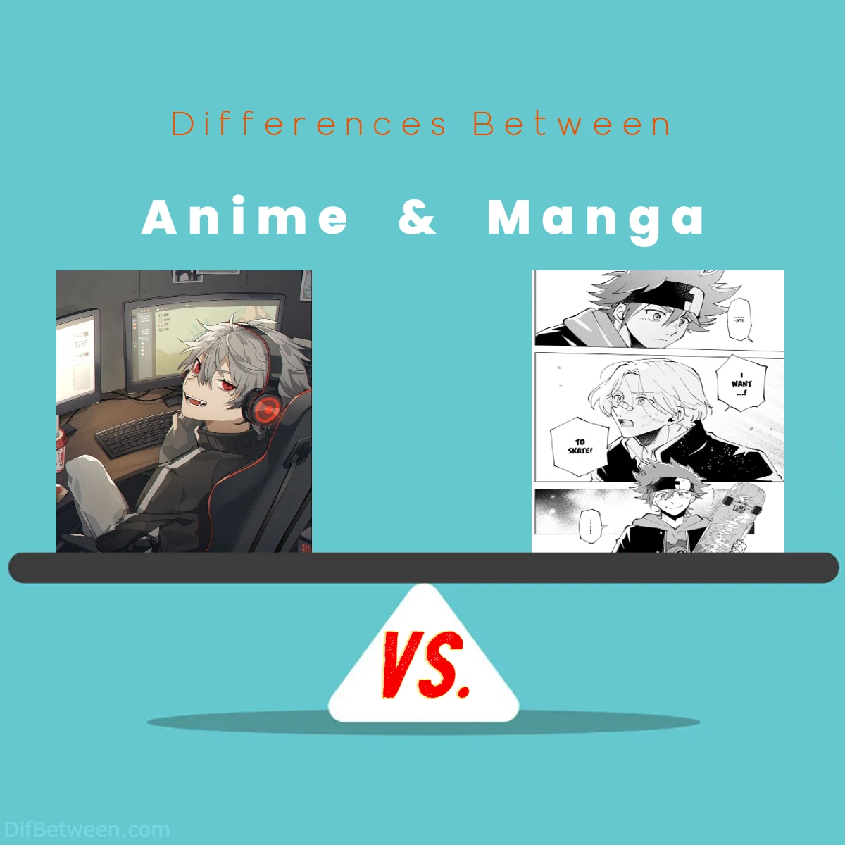 Differences Between Anime vs Manga