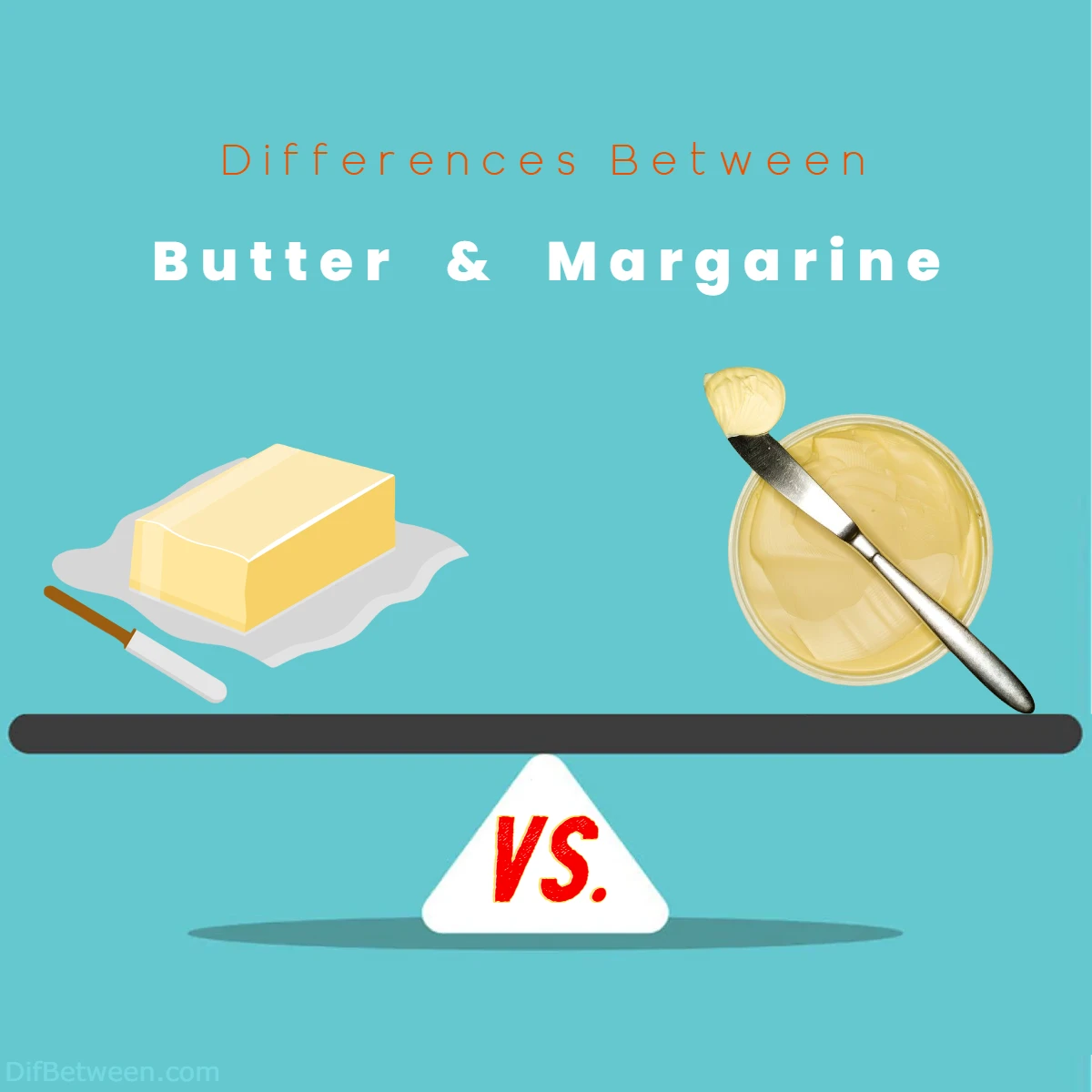 Differences Between Butter vs Margarine