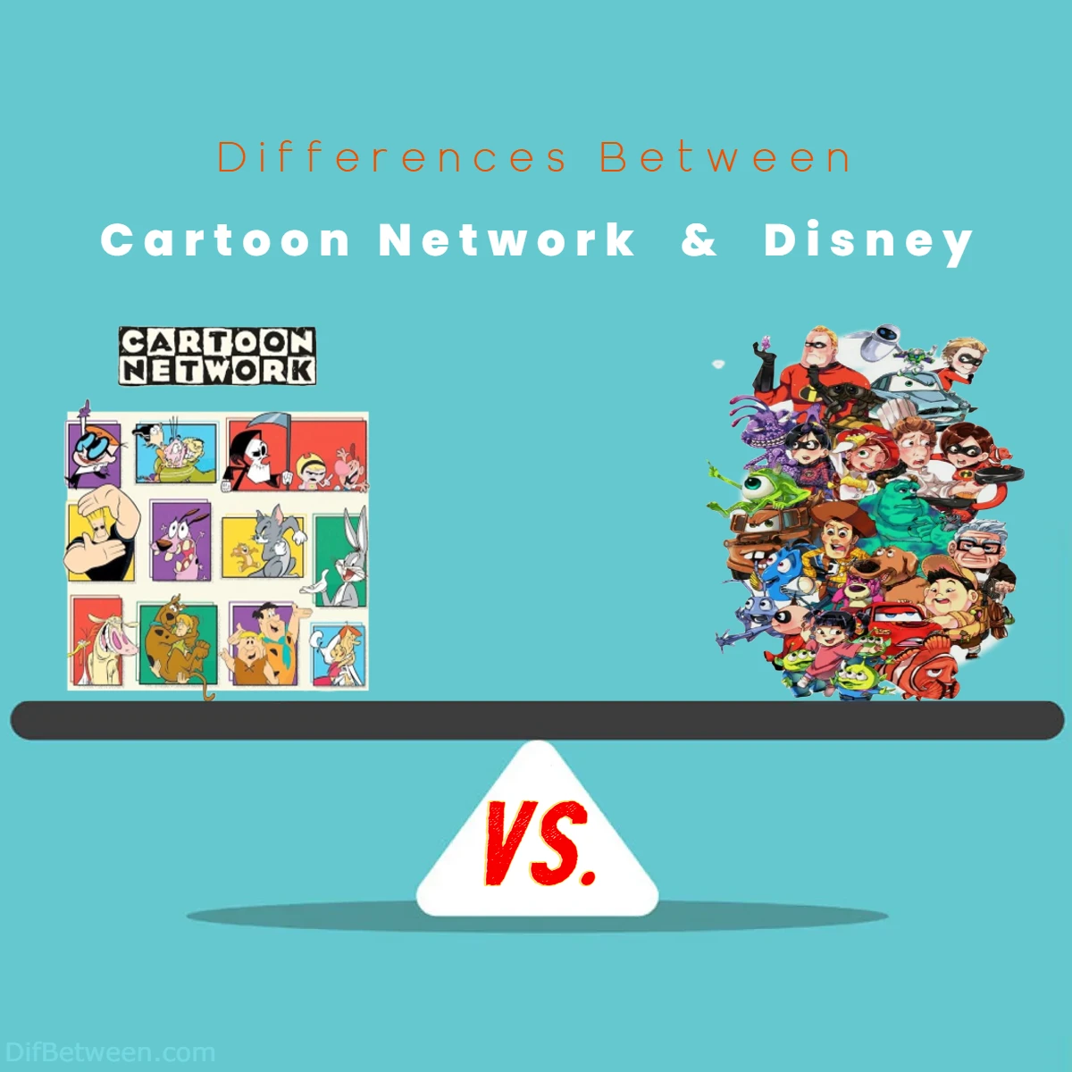 Differences Between Cartoon Network vs Disney