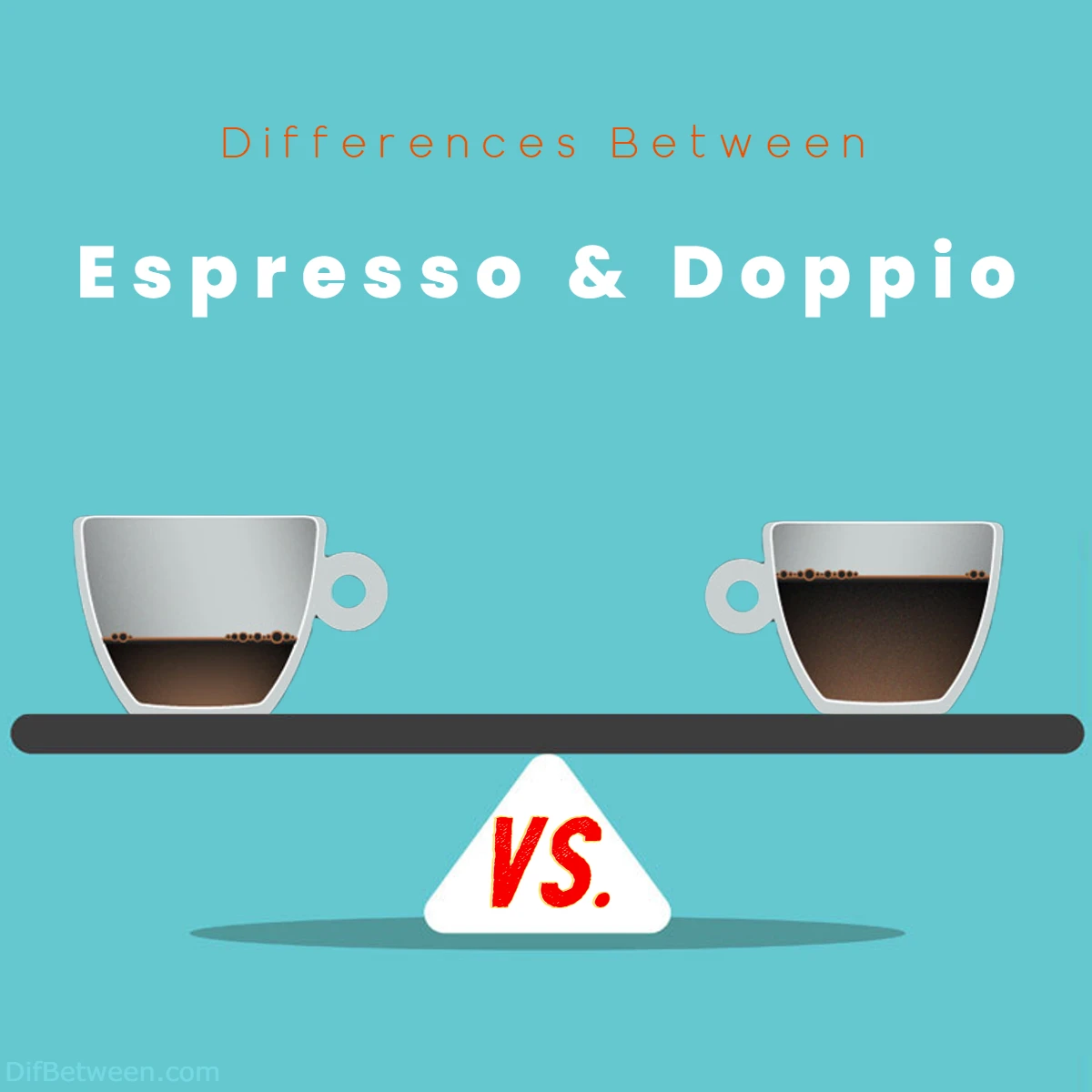 Differences Between Doppio vs Espresso