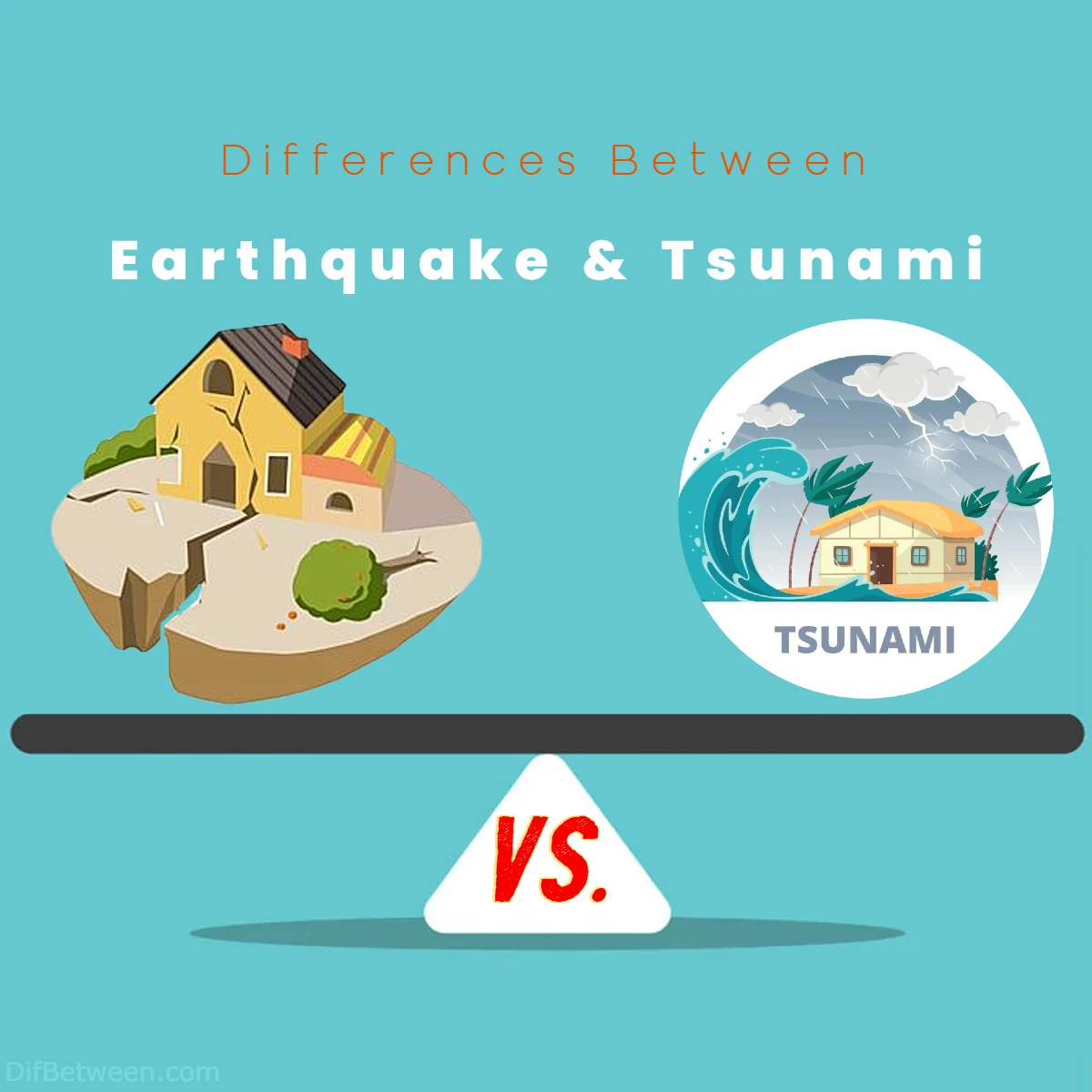 Differences Between Earthquake vs Tsunami