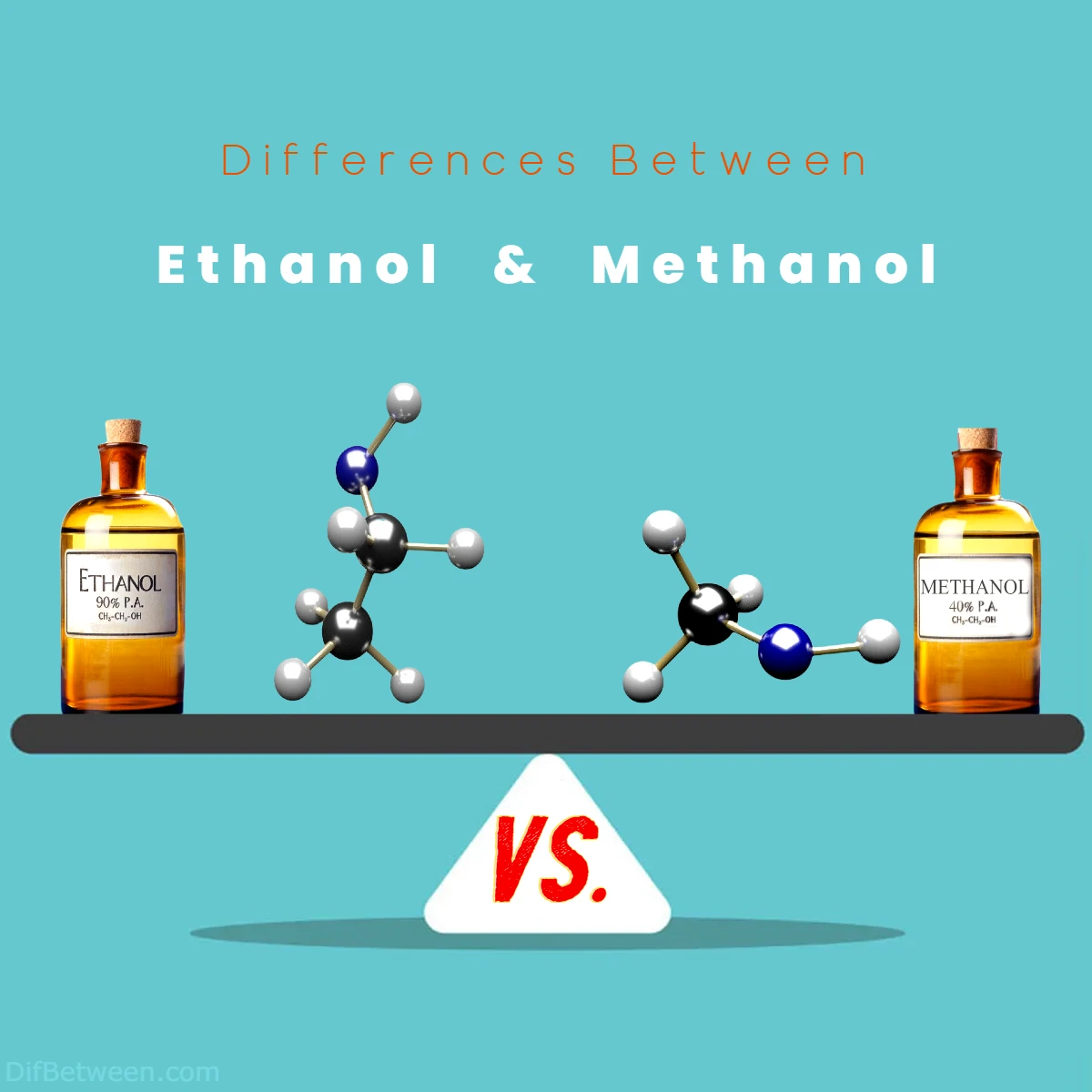 Differences Between Ethanol vs Methanol