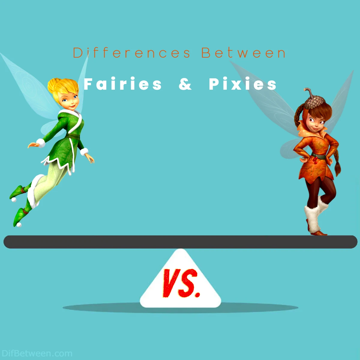 Differences Between Fairies vs Pixies