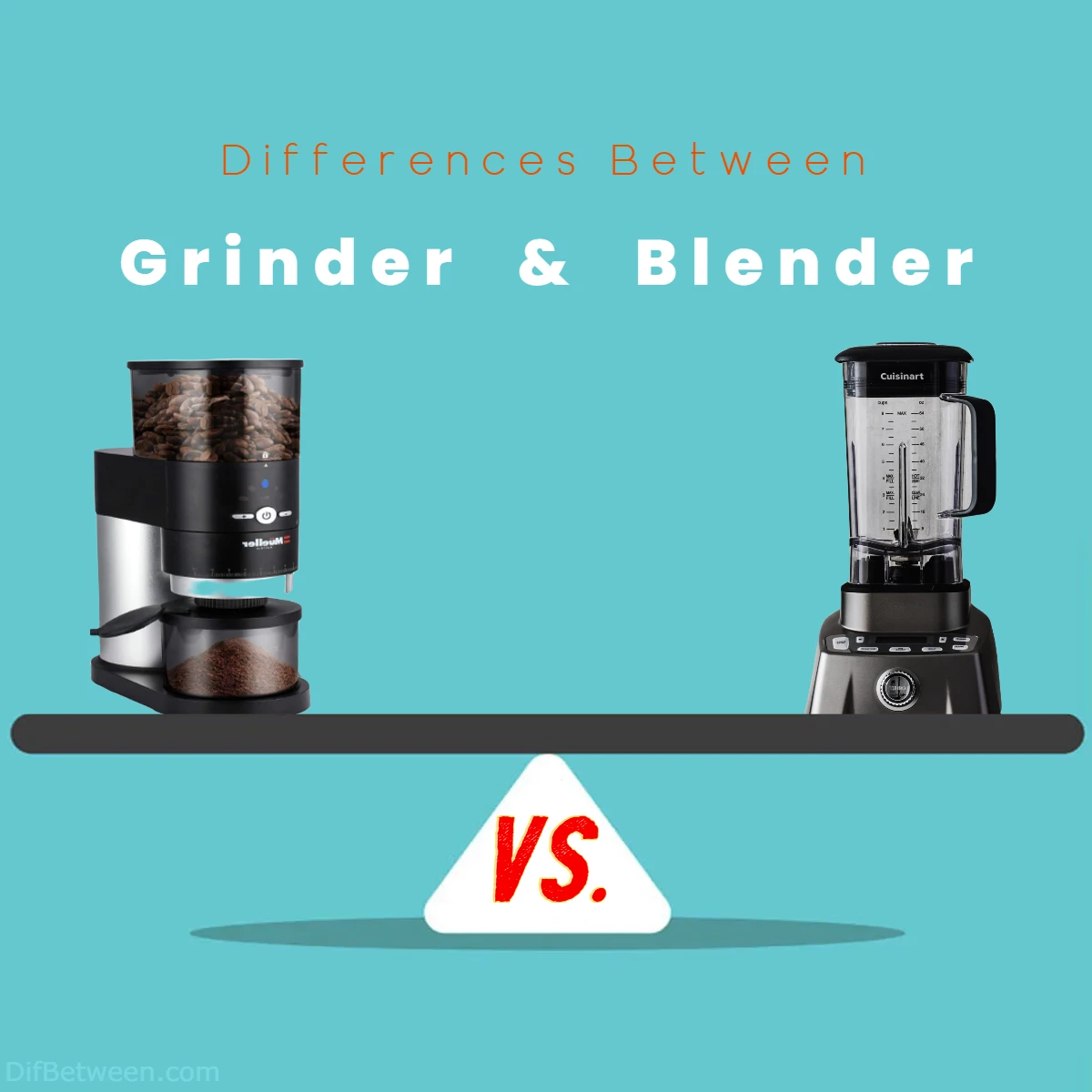 Differences Between Grinder vs Blender