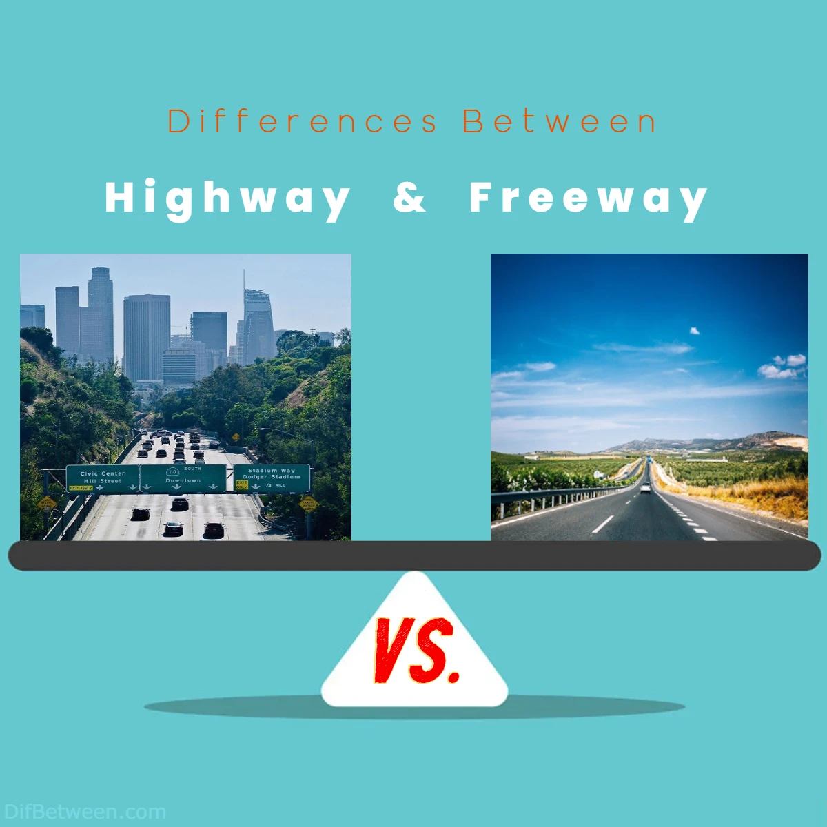 Differences Between Highway vs Freeway