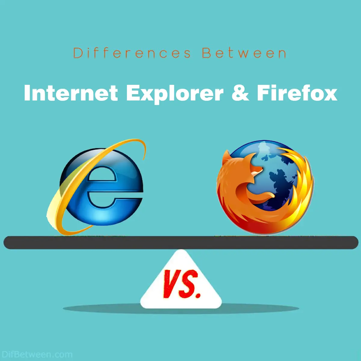 Differences Between Internet Explorer and Firefox