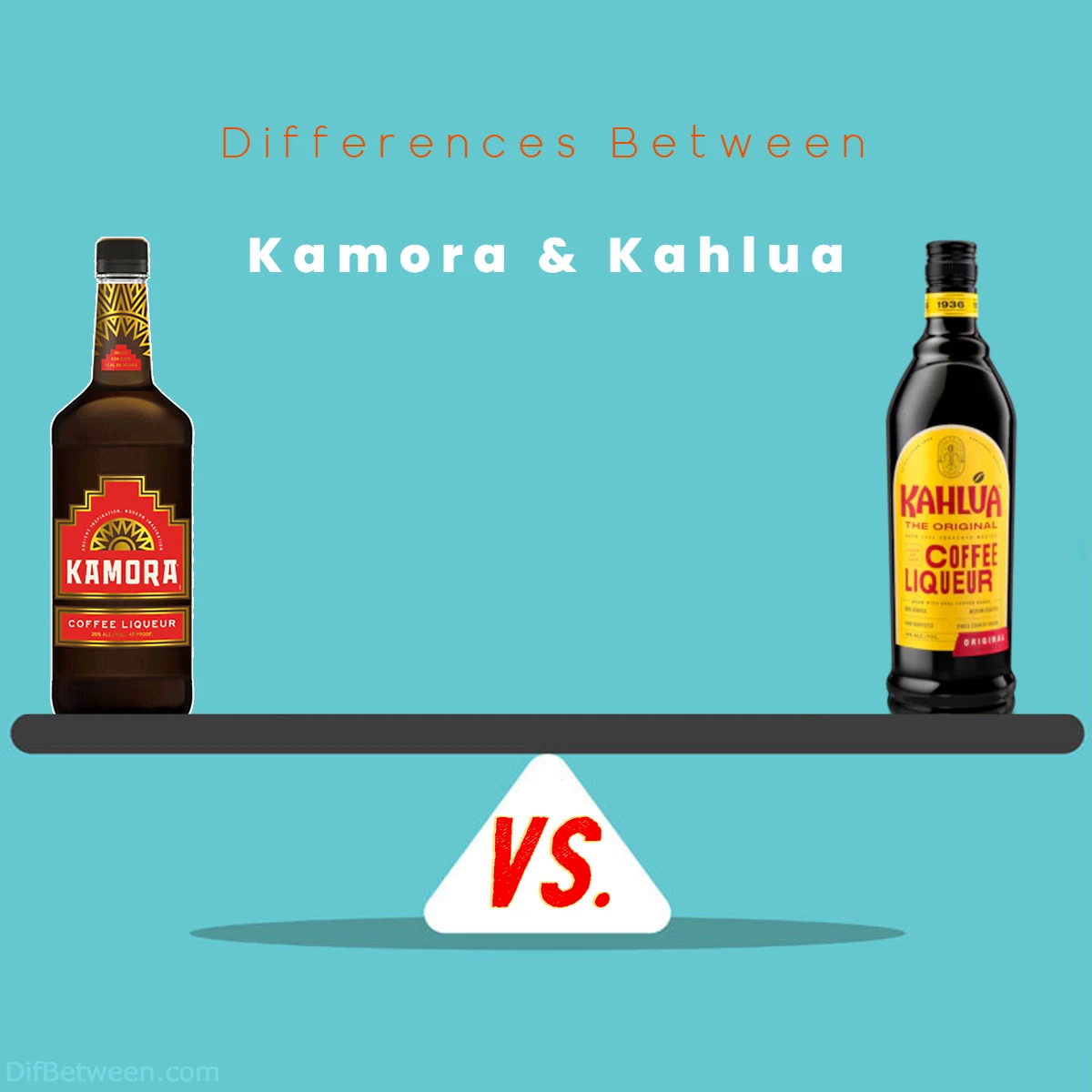 Differences Between Kahlua vs Kamora