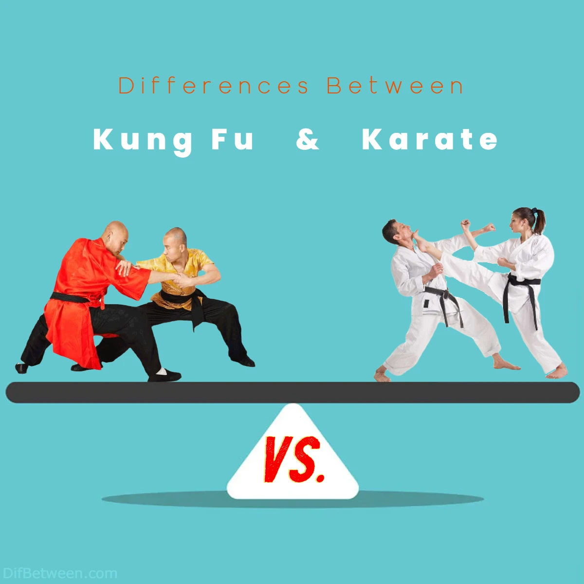 Differences Between Kung Fu vs Karate