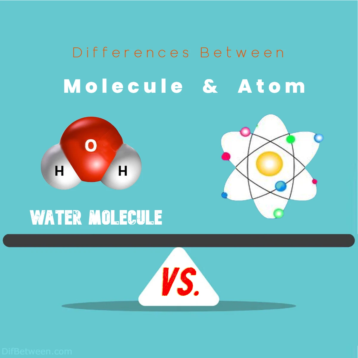 Differences Between Molecule vs Atom