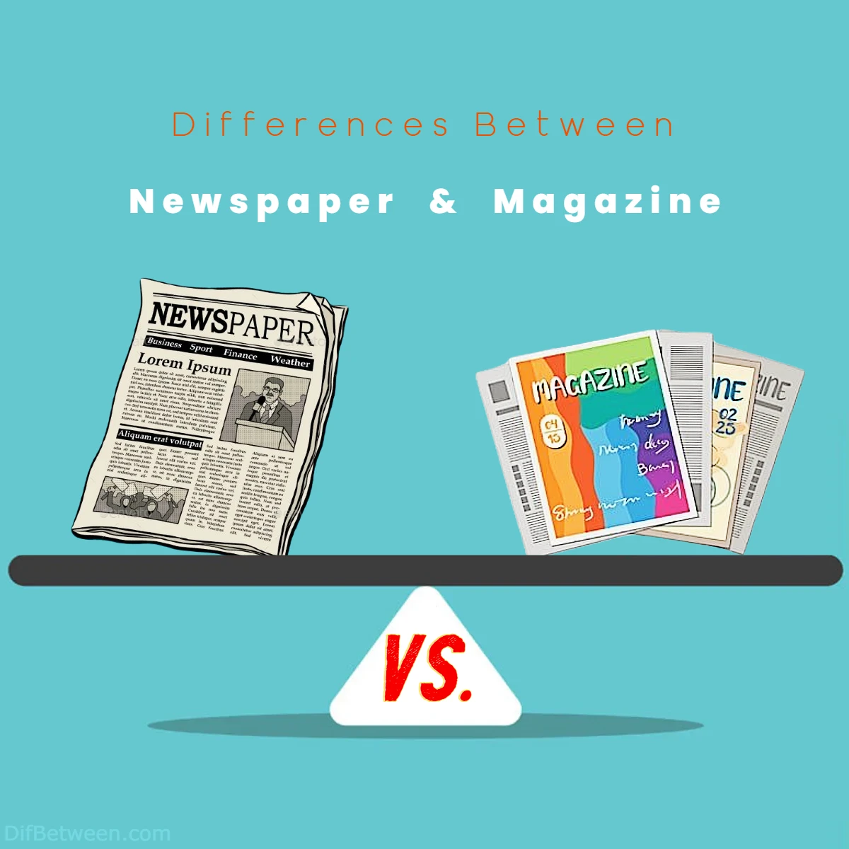 Differences Between Newspaper vs Magazine