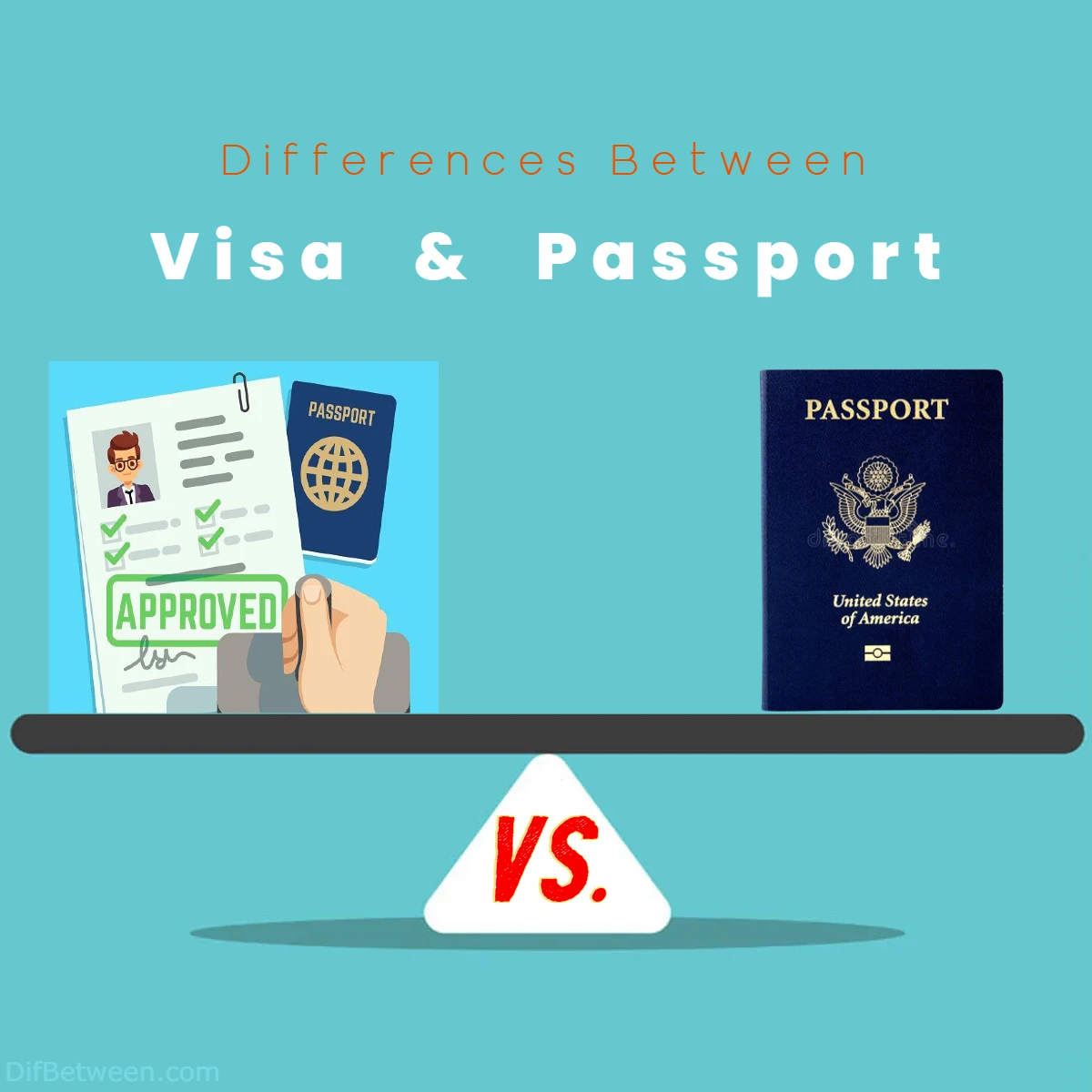Differences Between Passport vs Visa