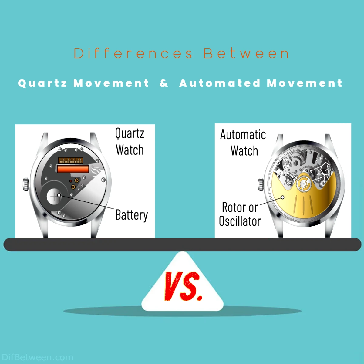Differences Between Quartz vs Automated Movement in Watch