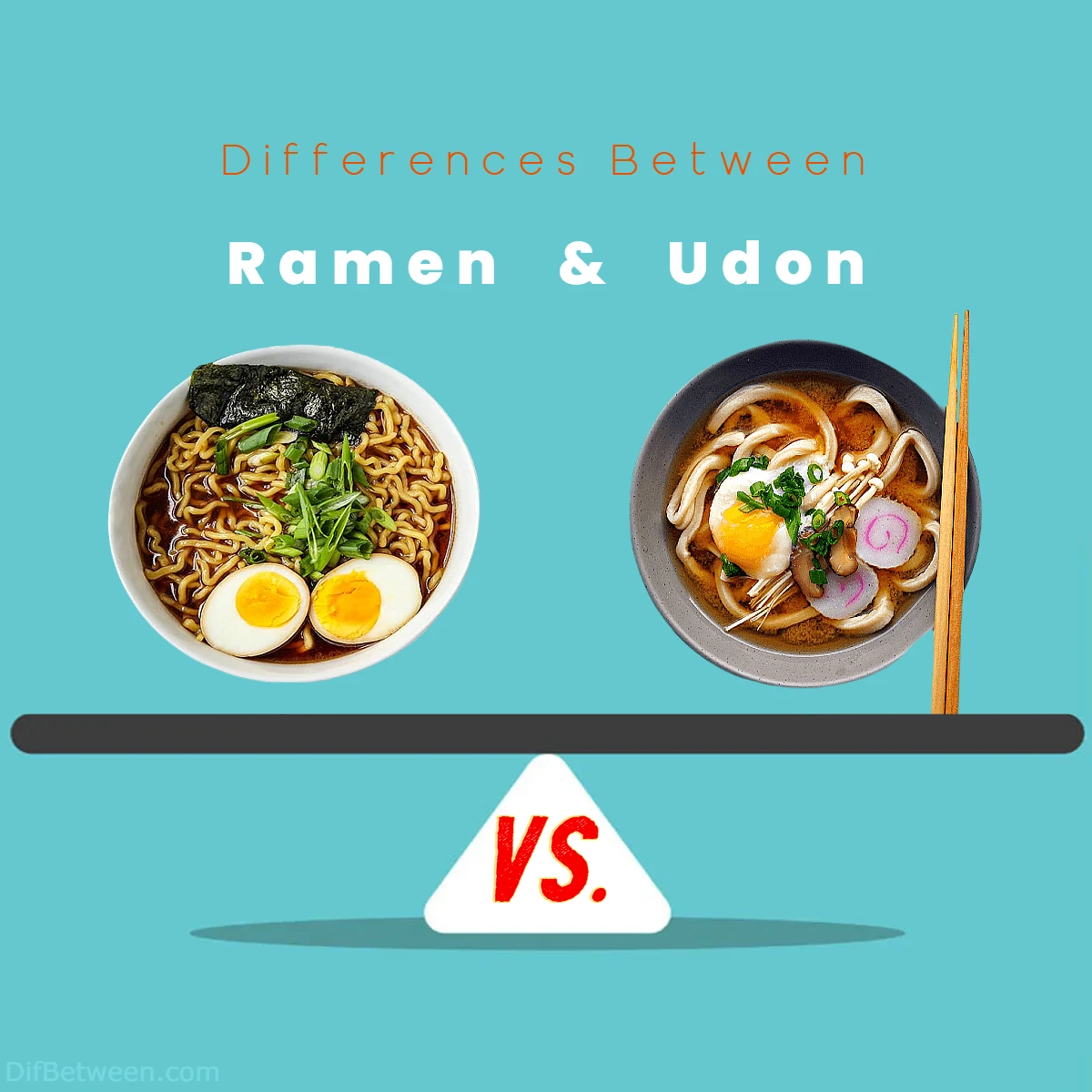 Differences Between Ramen vs Udon