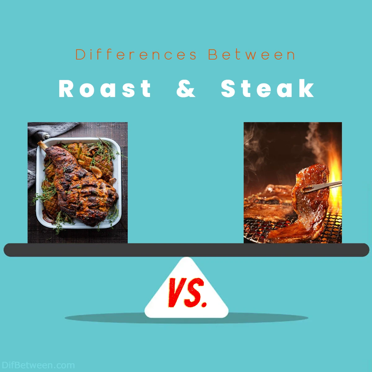 Differences Between Roast vs Steak