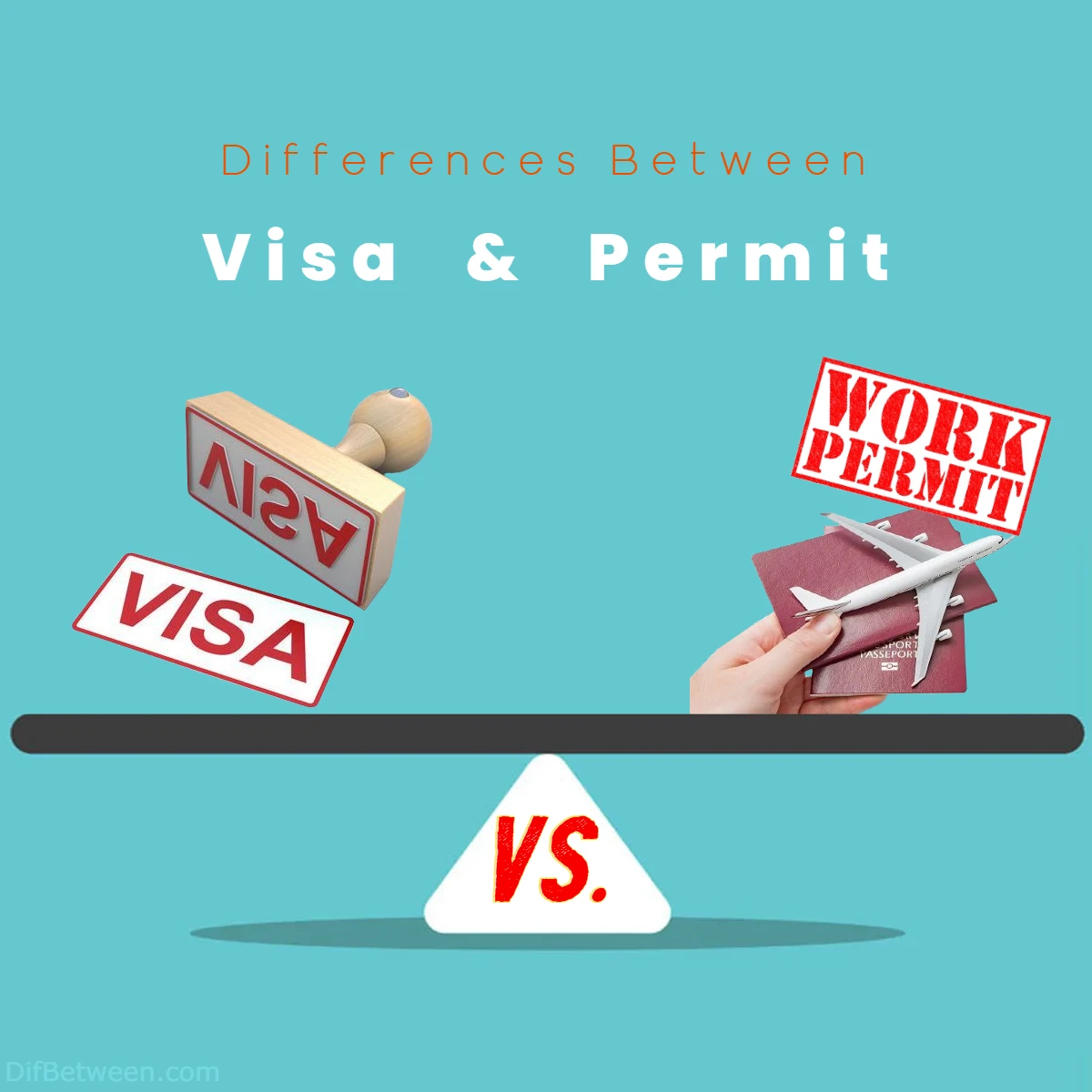 Differences Between Visa vs Permit