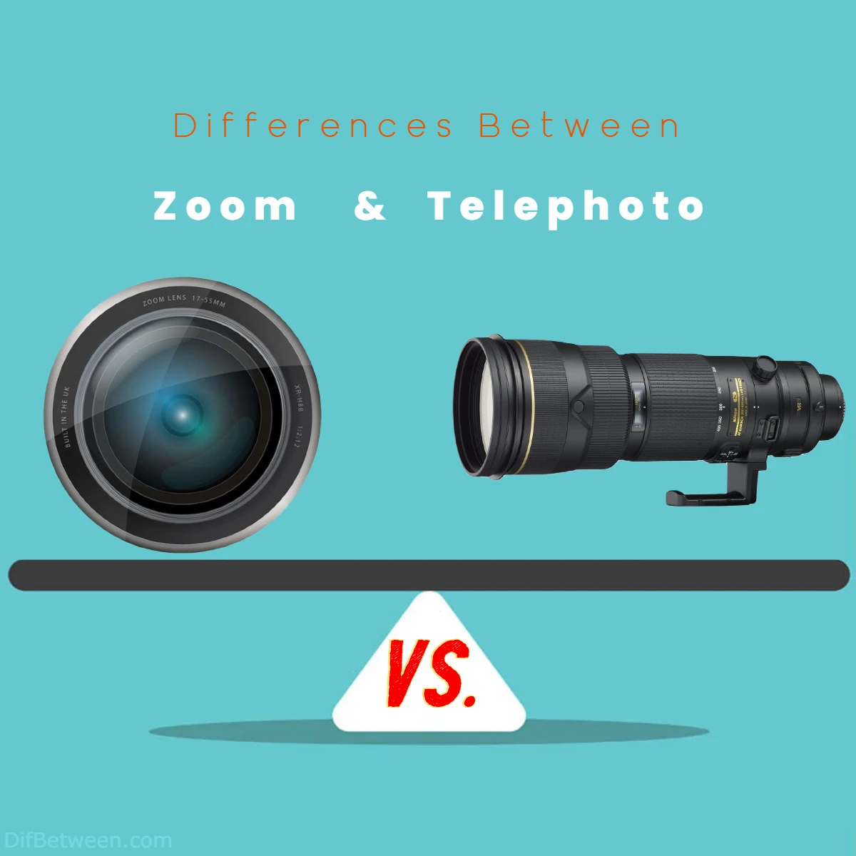 Differences Between Zoom vs Telephoto