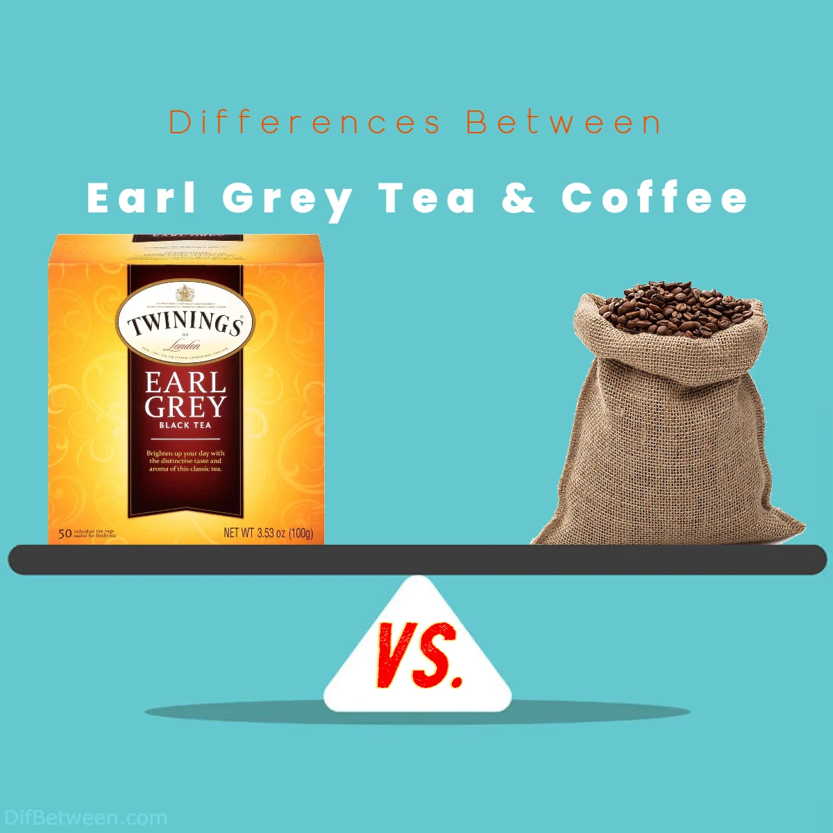 Difference Between Earl Grey Tea and Coffee