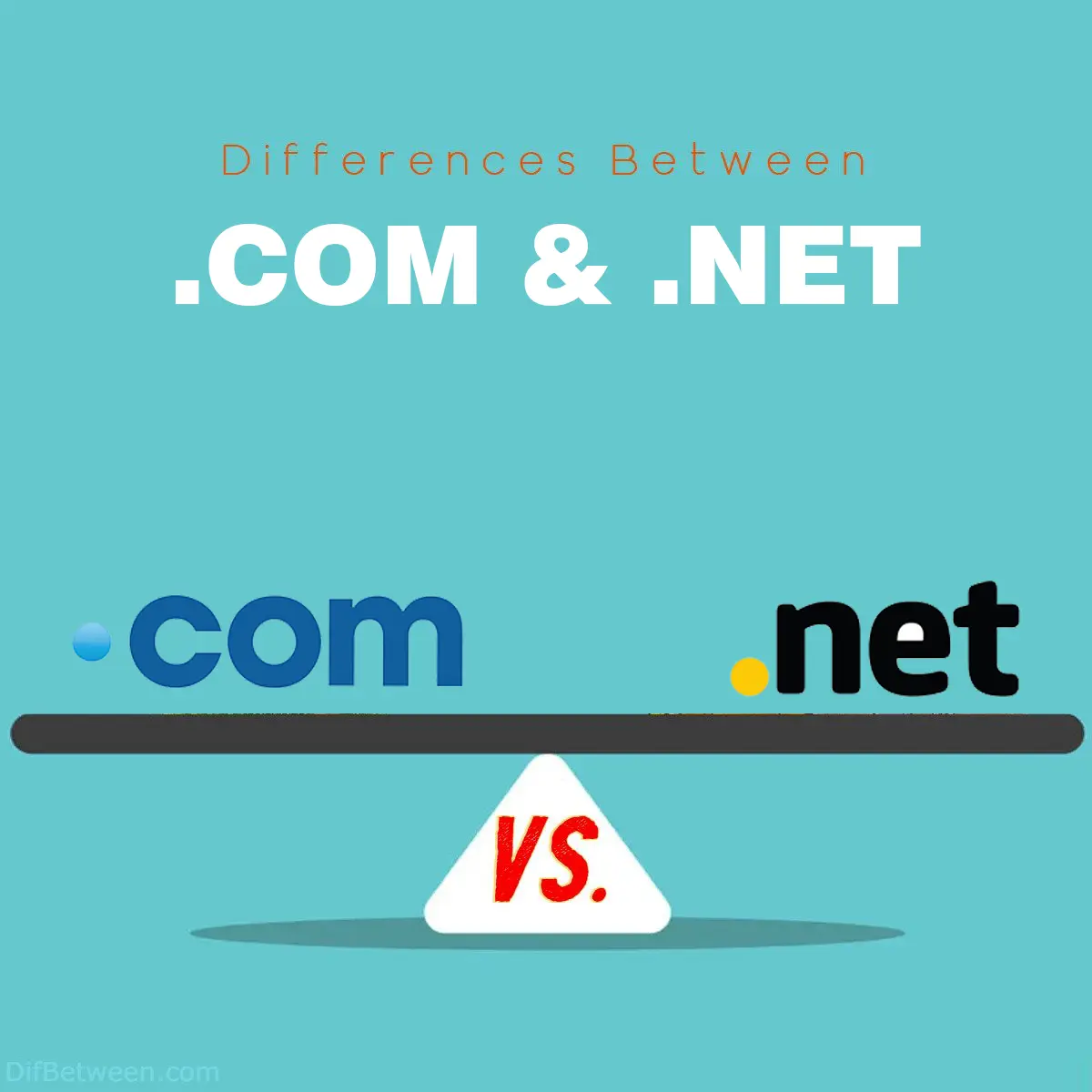 Differences Between COM and NET