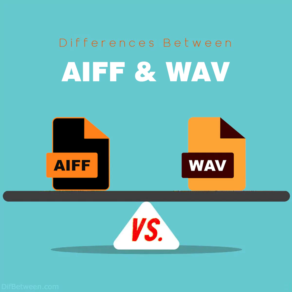 Differences Between AIFF and WAV