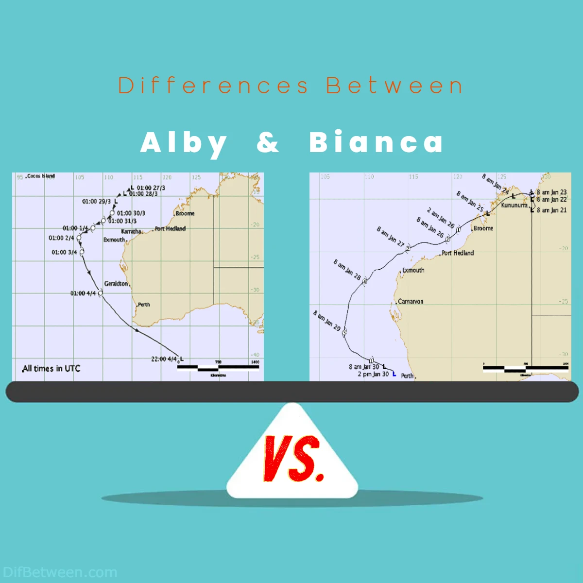 Differences Between Alby vs Bianca