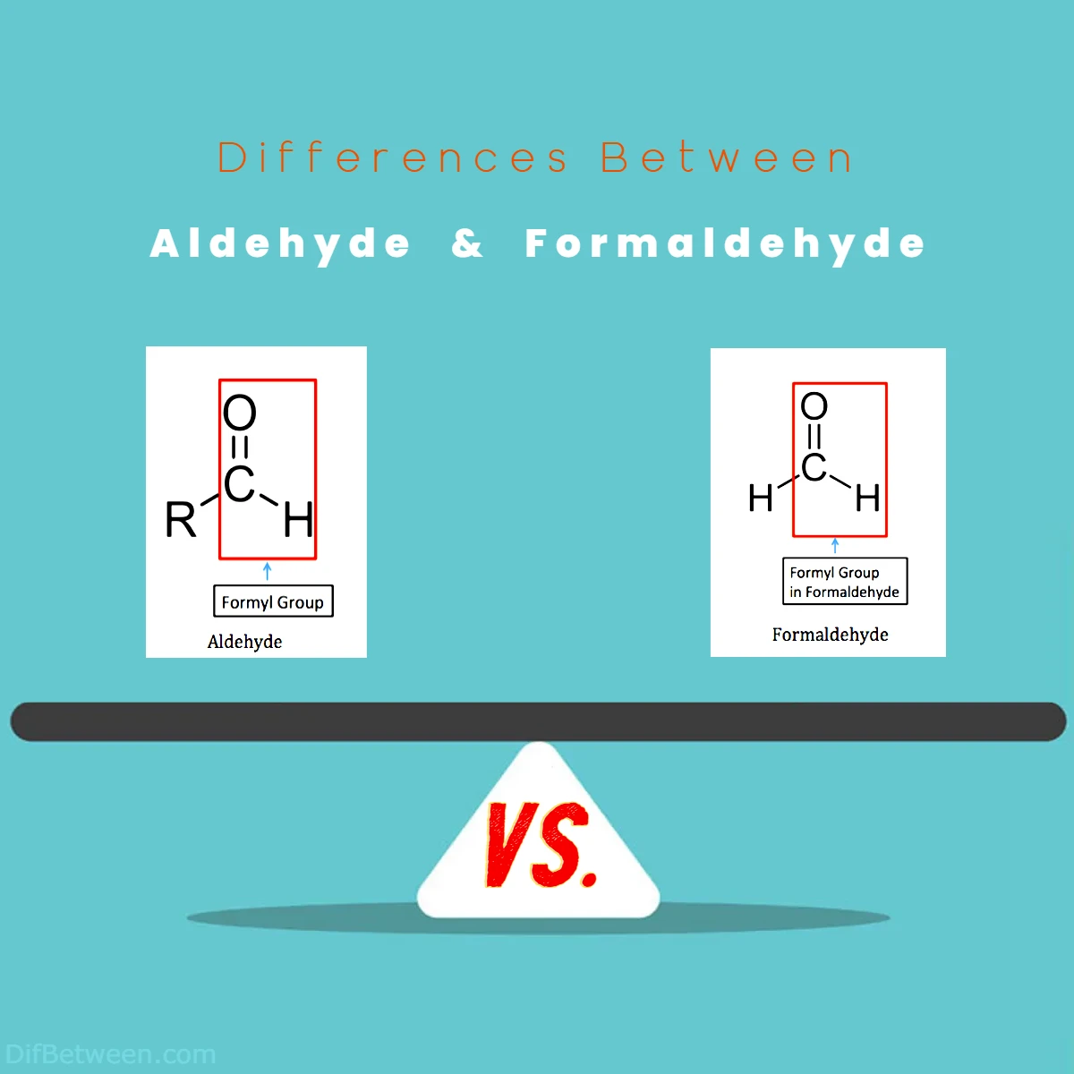 Differences Between Aldehyde vs Formaldehyde