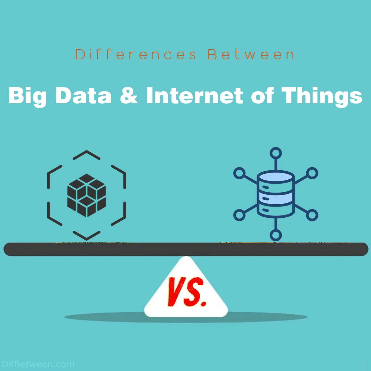 Differences Between Big Data and Internet of Things