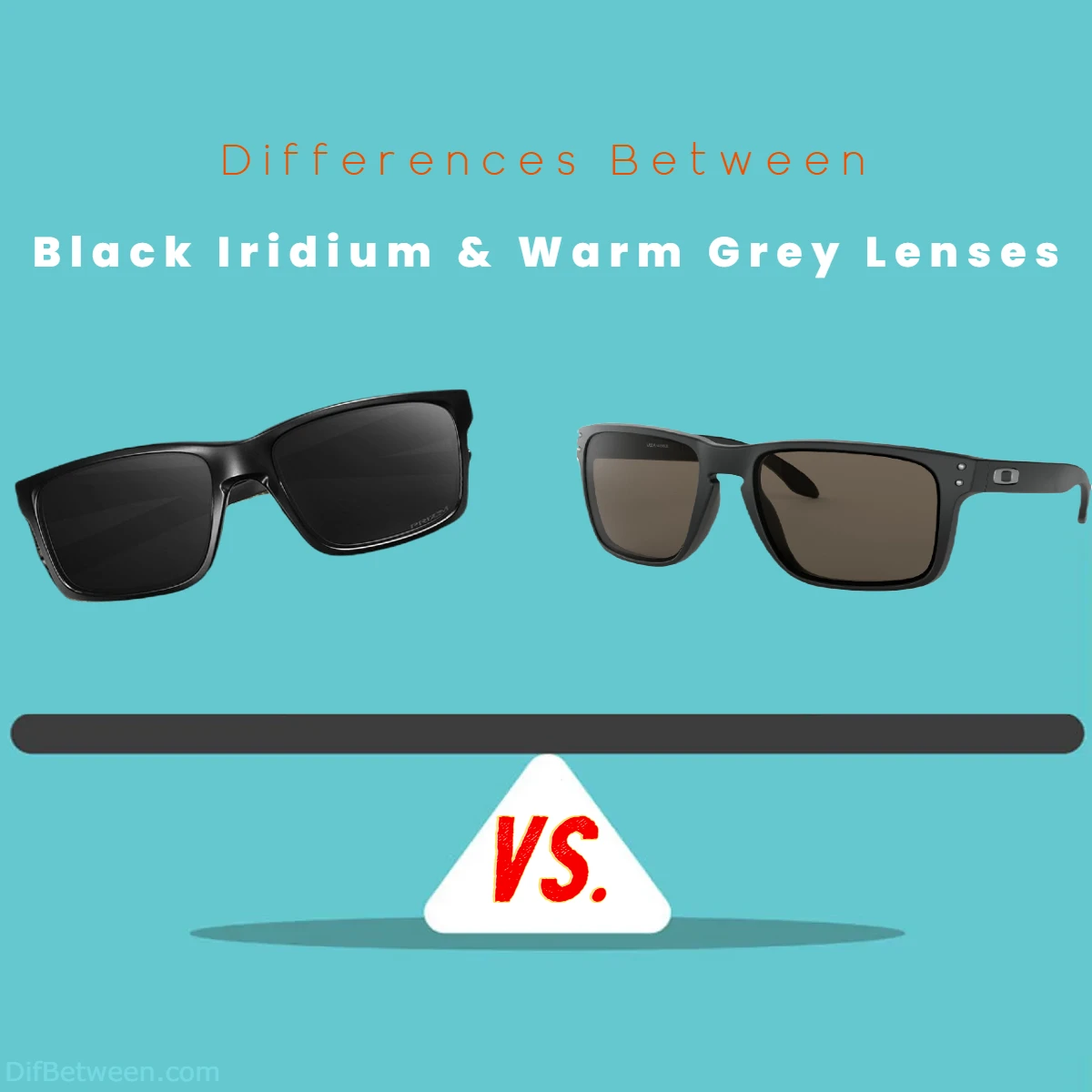 Differences Between Black Iridium vs Warm Grey Lenses