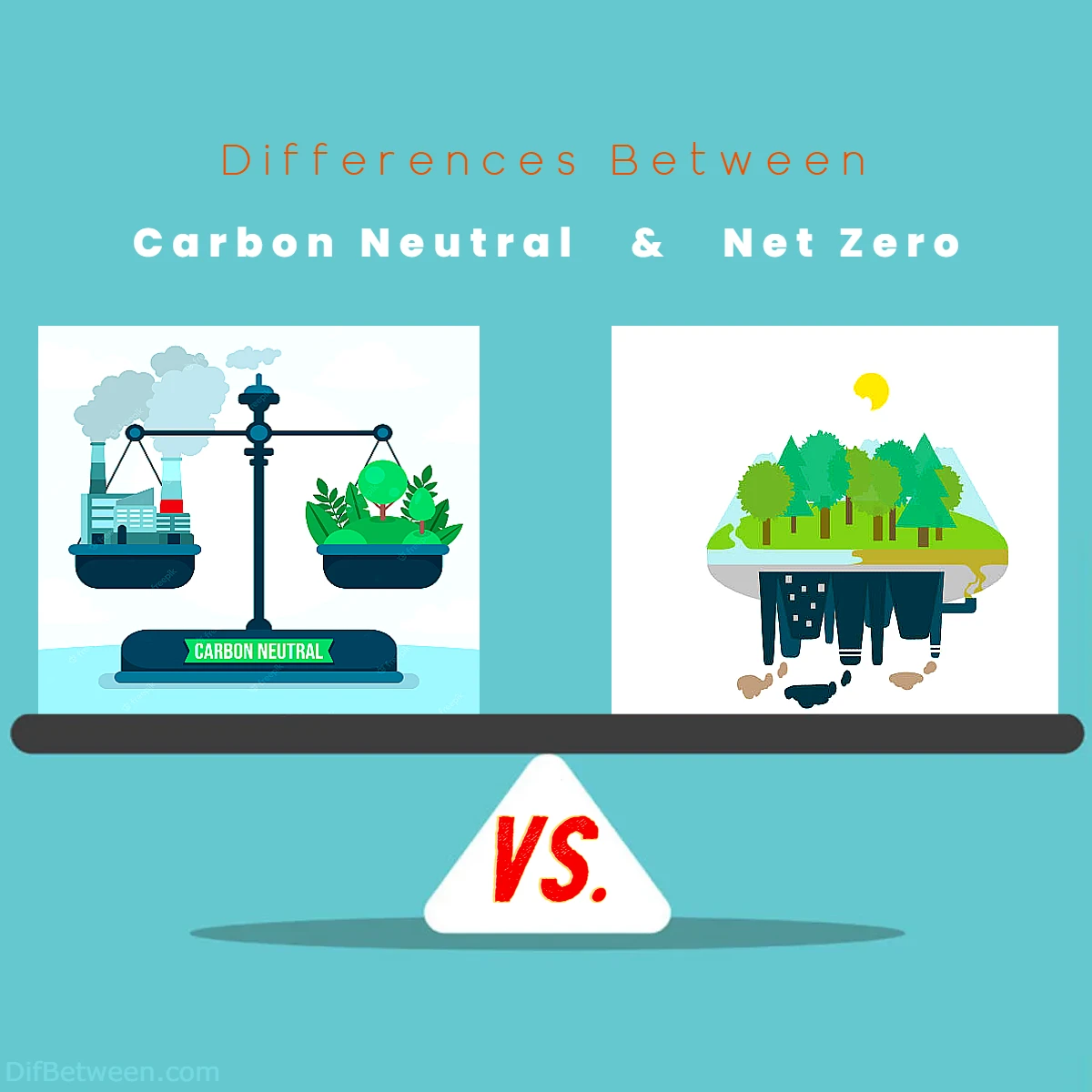 Differences Between Carbon Neutral vs Net Zero