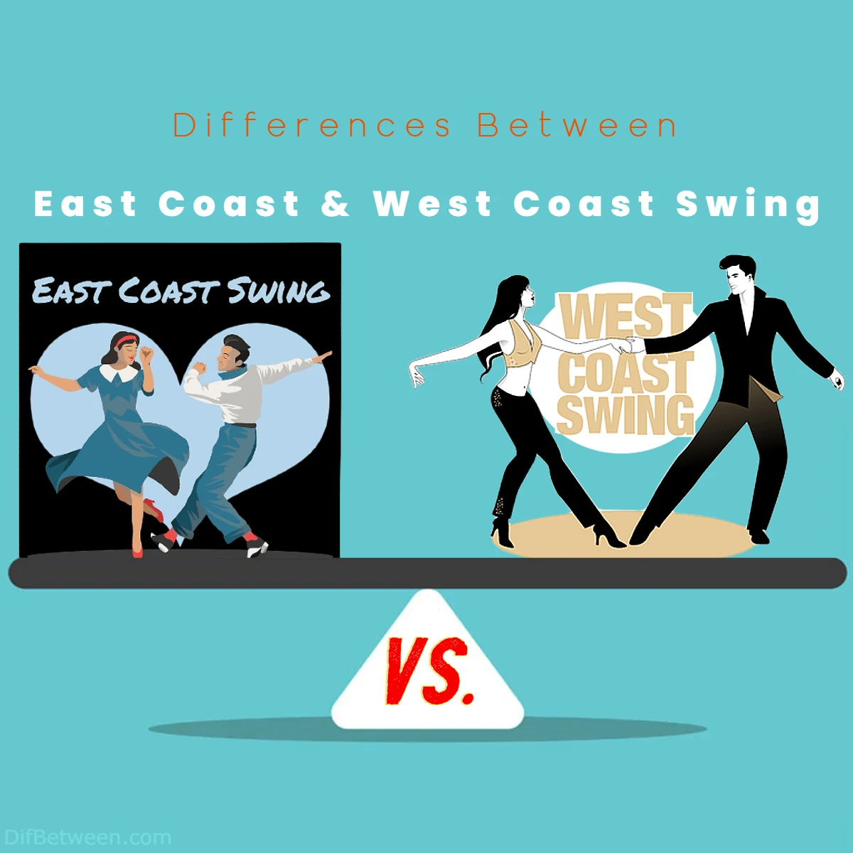 Differences Between East Coast vs West Coast Swing