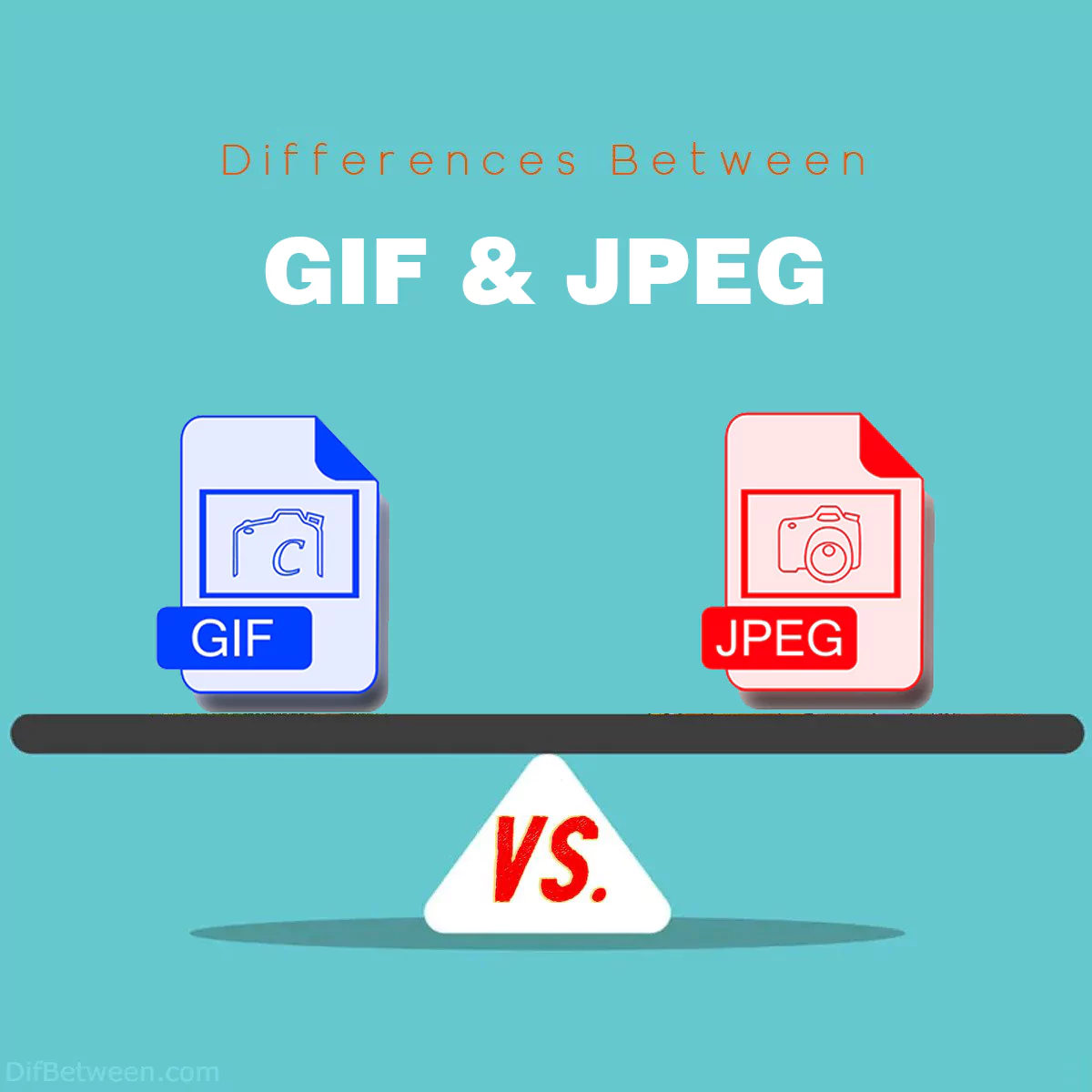 Differences Between GIF and JPEG