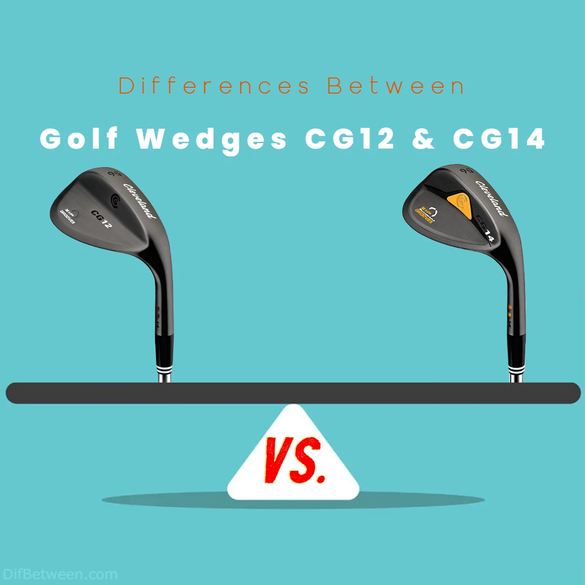 CG12 vs CG14 Golf Wedge Differences