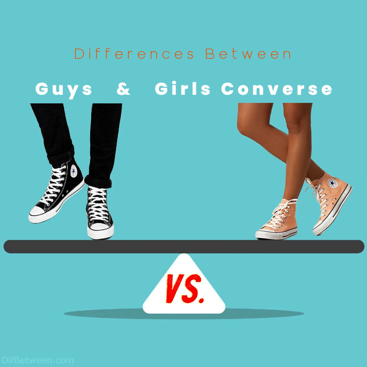 Differences Between Guys vs Girls Converse