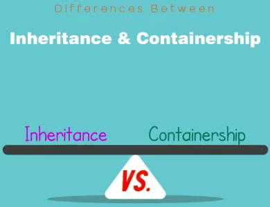 Differences Between Inheritance and Containership