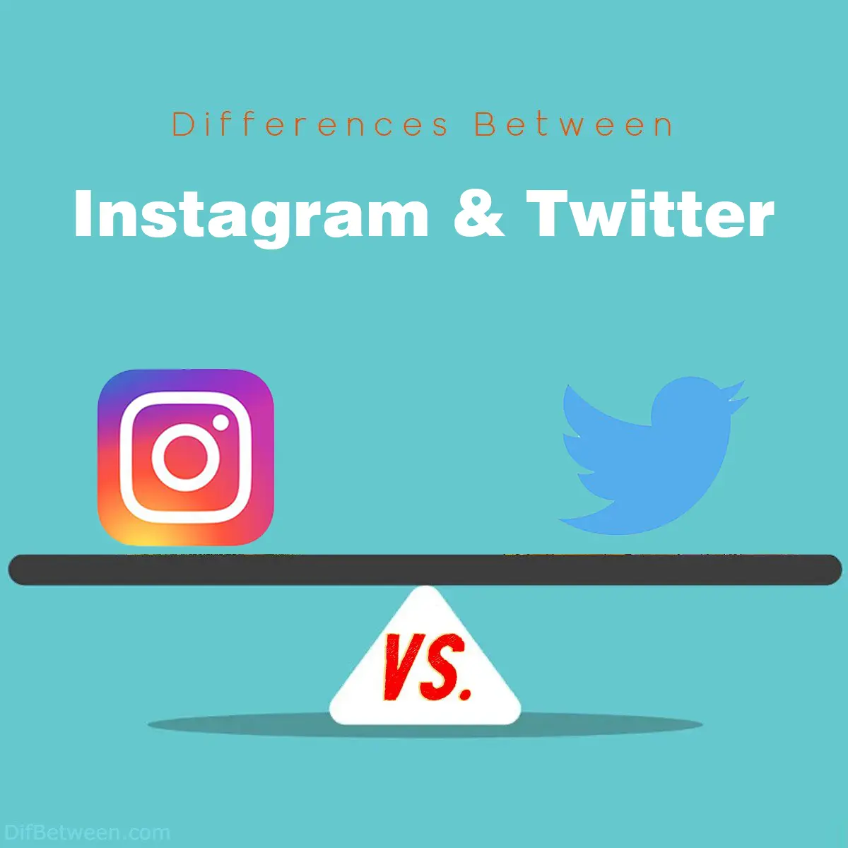 Differences Between Instagram and Twitter