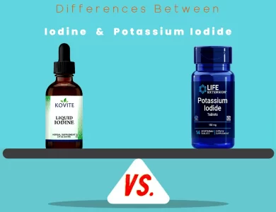 Differences Between Iodine vs Potassium Iodide