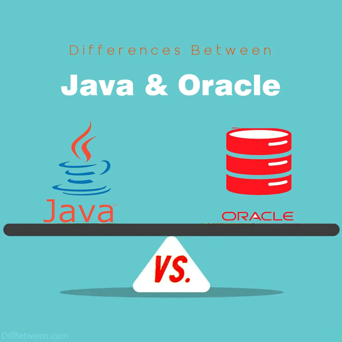 Differences Between Java and Oracle