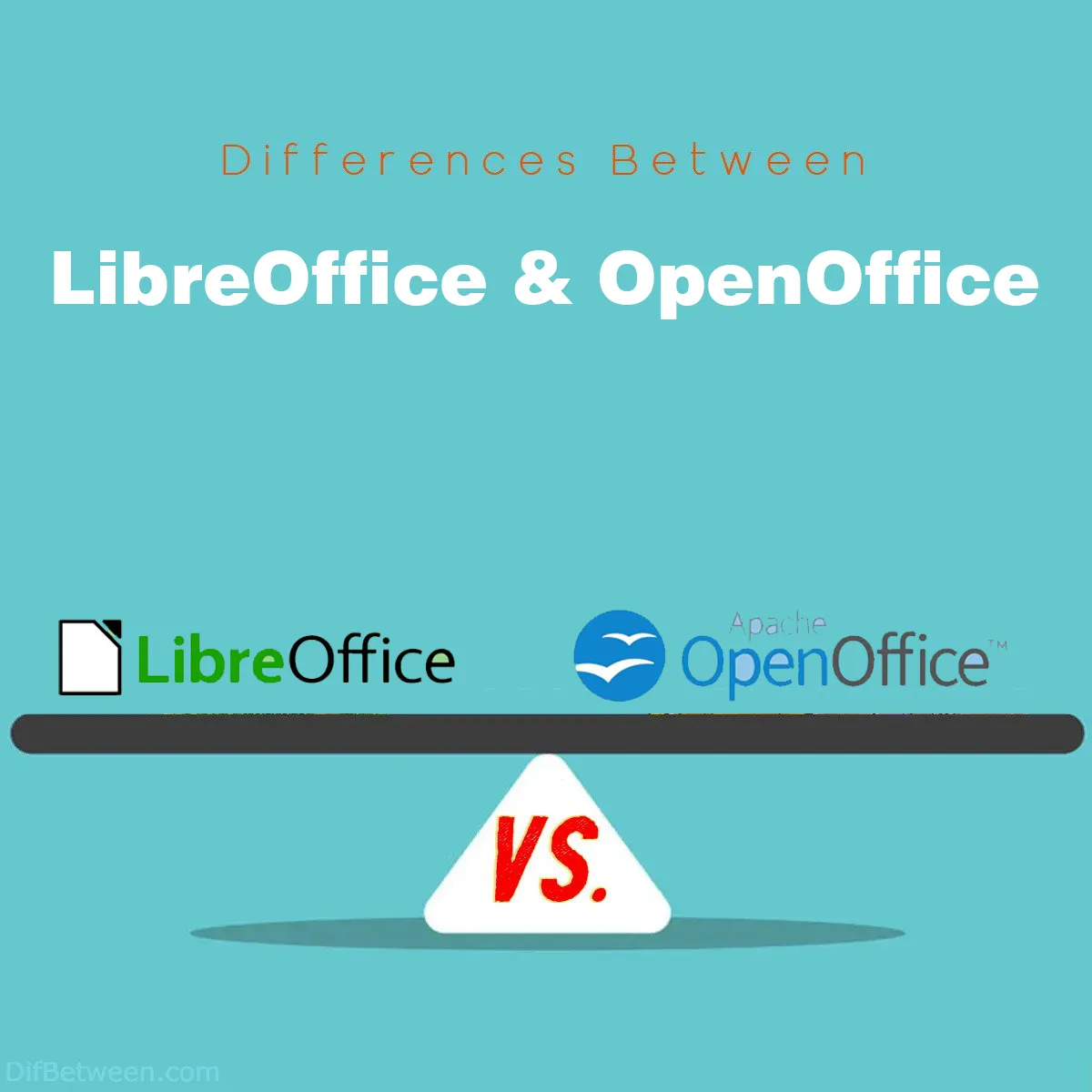 Differences Between LibreOffice and OpenOffice