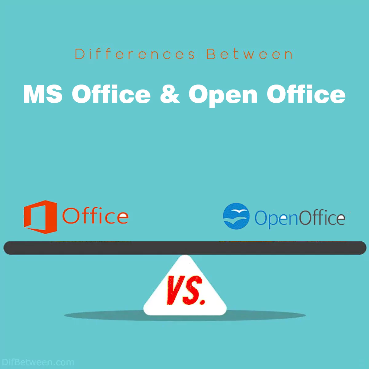 Differences Between MS Office and Open Office