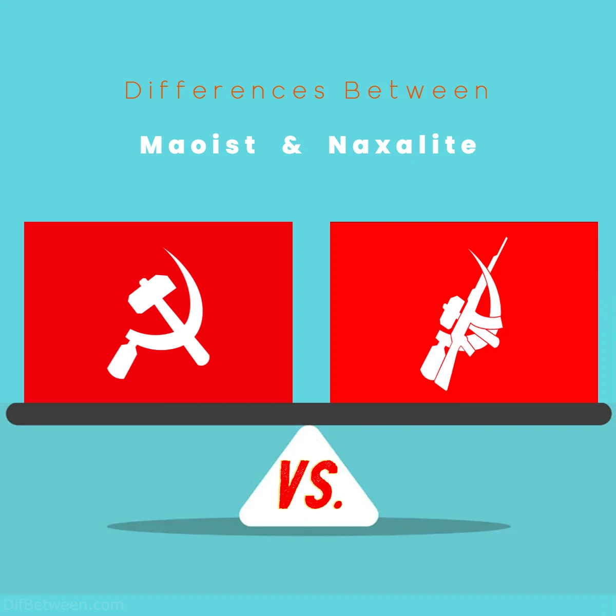 Differences Between Maoist vs Naxalite