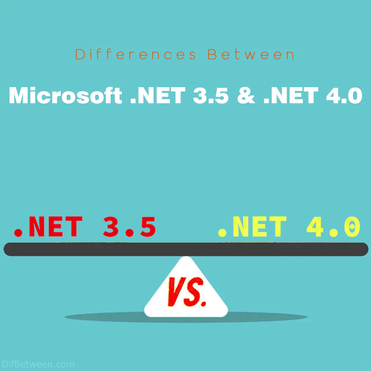 Differences Between Microsoft NET 3 5 and NET 4 0