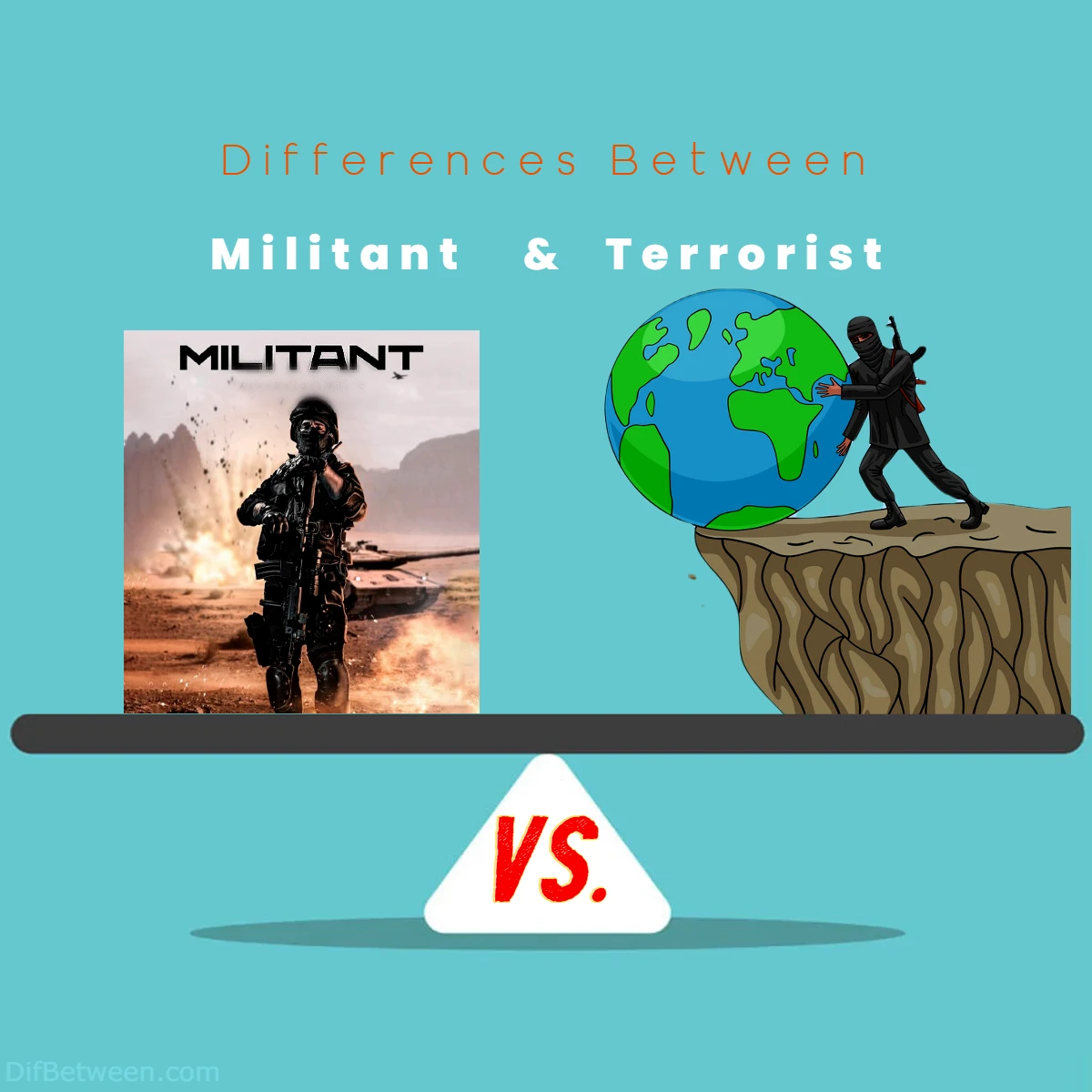 Differences Between Militant vs Terrorist