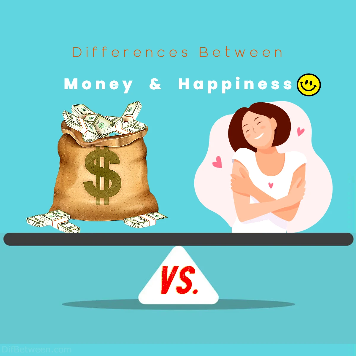 Differences Between Money vs Happiness