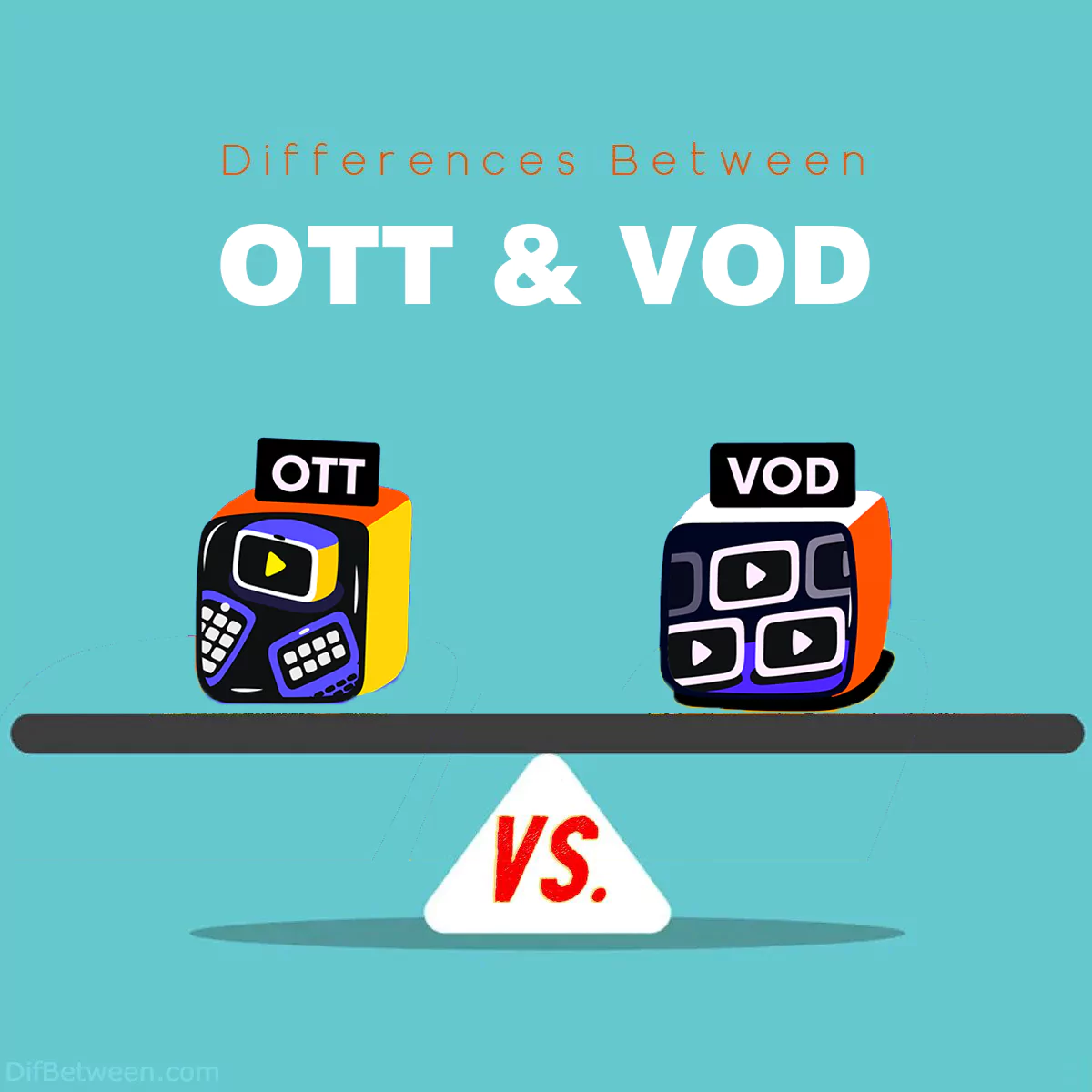 Differences Between OTT and VOD