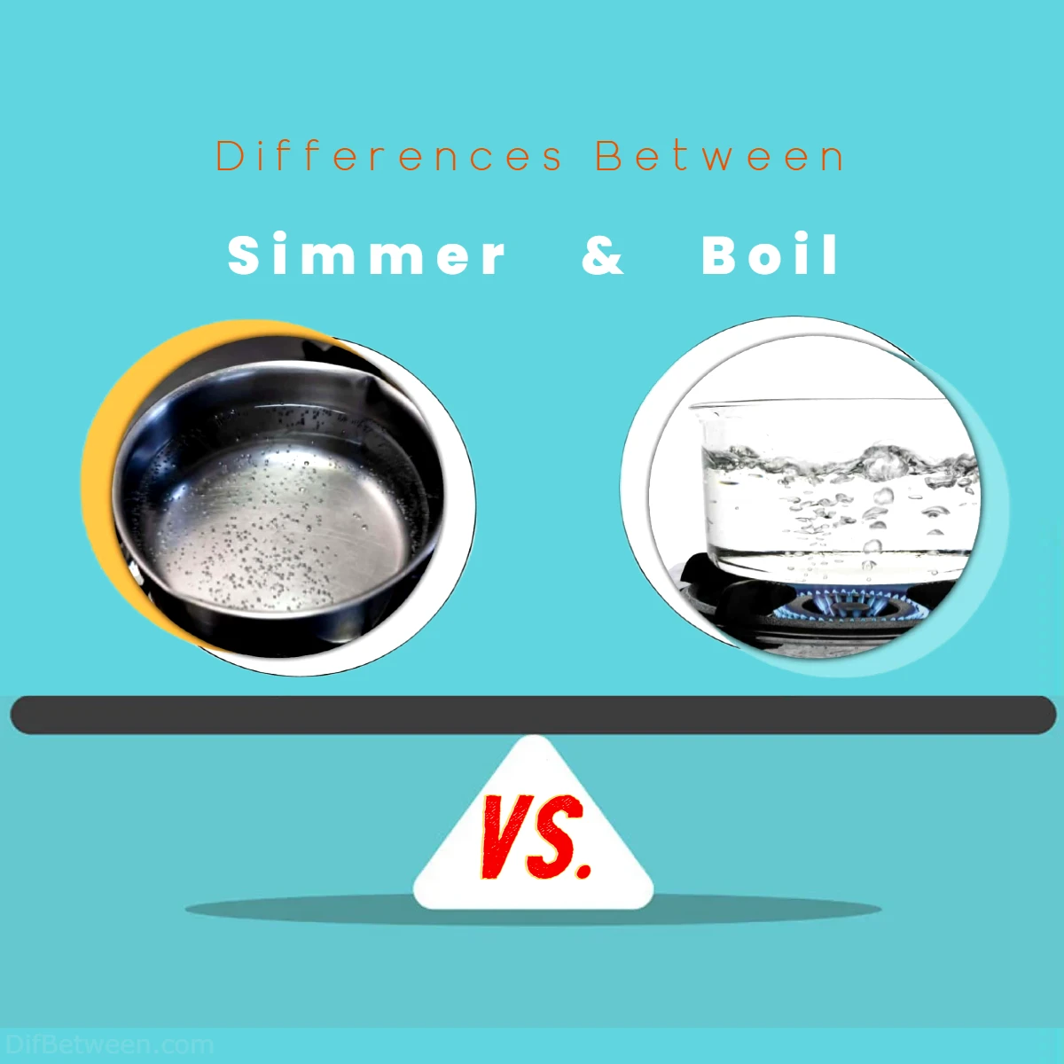 Differences Between Simmer vs Boil